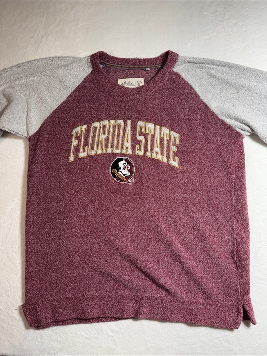 Three Square by Royce Apparel Sweaters - Florida State Garnet Crewneck Sweatshirt by Three Square by Royce Apparel